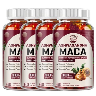 MACA Male Enhancement Bigger Thicker Stronger Sex Pills Boost for man 60 Gummies