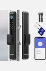 Smart Fingerprint Sliding Glass Door Lock RFID Keypad Bluetooth App Anweller