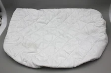 CLEAN Little One's Pad Pack N Play Mini Crib Waterproof Mattress Protector White