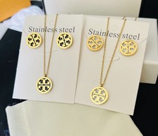 Metal Enamel Pearl Women's Necklace Birthday Gift