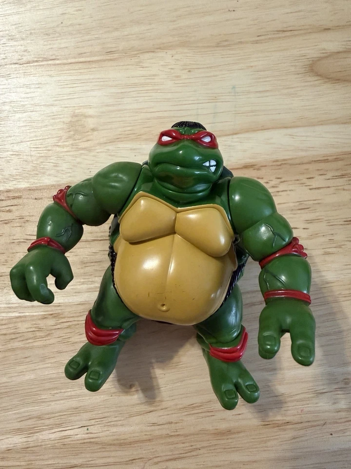 Sumo Raphael TMNT 1995 Raro De Colección Teenage Mutant Ninja Turtles Foto 2 de 3