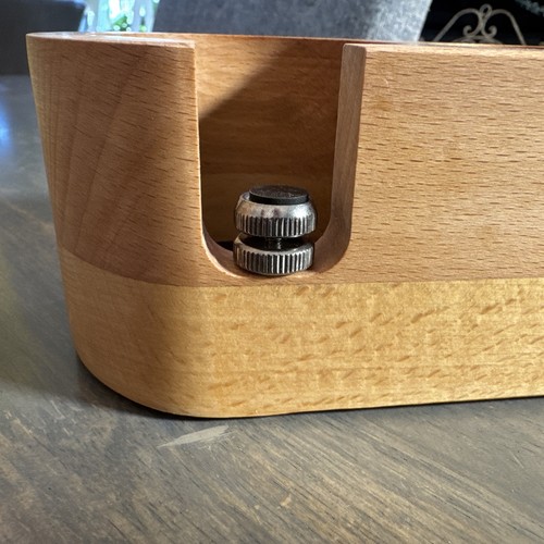 Espresso Tamping Station, Tamper Station, Wooden Coffee Tamper holder Beech New - Picture 2 of 5