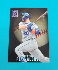 2022  Panini Capstone Holo Silver /99 #163 Pete Alonso Mets Baseball Card J3