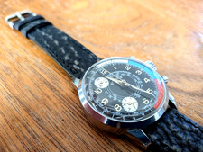 DA VEDERE!  Orologio Cronografo Vintage Endura Telemetro Cronometro MCM McQueen