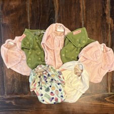 Petite Crown Keeper One Size Cover Polyester Diaper Cover lot of 7