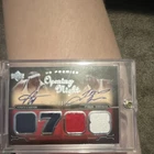 Upper Deck UD Premier Opening Night ON-CT Vince Carter Tyrus Thomas Auto /25