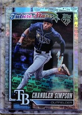 Topps 2026 Series 1 Celebration Chandler Simpson Opening Day Foil #342