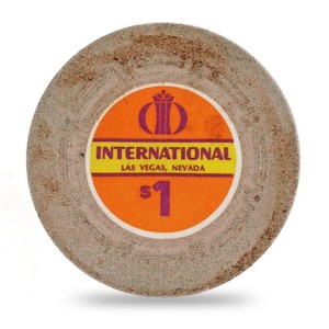 International Hotel Casino Las Vegas Nevada $1 Chip
