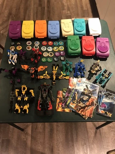 Lego Technic Throwbots Collection Complete With Manuals, Posters, Cases 8520