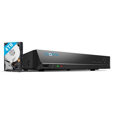 Reolink 16CH 16MP PoE NVR CCTV Überwachungssystem Rekorder mit 4TB Festplatte