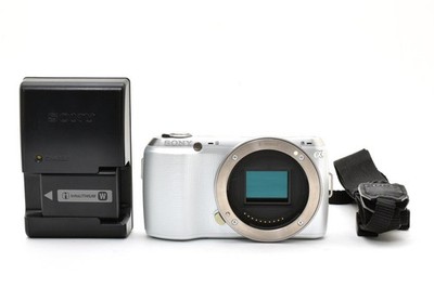 Exc Sony NEX-C3 Spiegellose Digitalkamera Body Shutter Count5268 Weiß 114