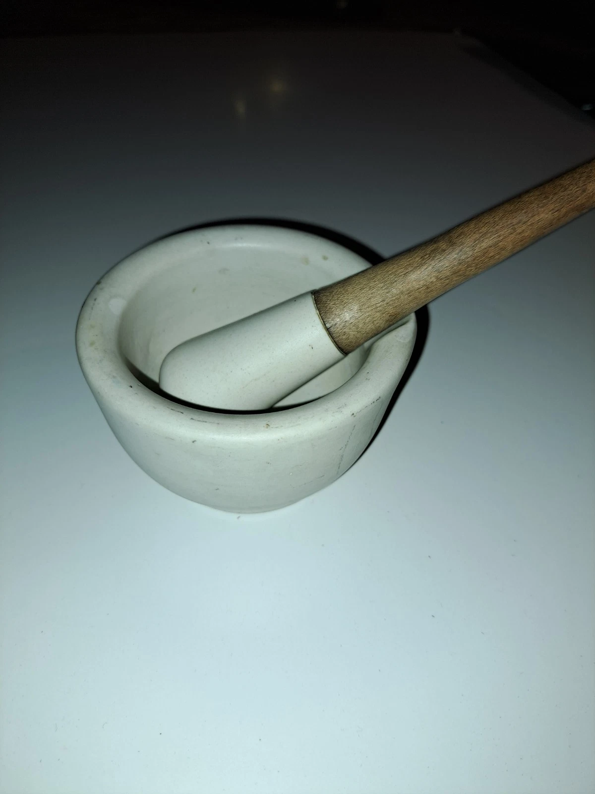 Antique Apothecary Mortar & Pestle Acme #2
