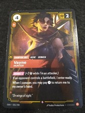 VAYNE-HUNTER CHAMPION UNIT 035/298 RIFTBOUND LEAGUE OF LEGENDS RARE FOIL