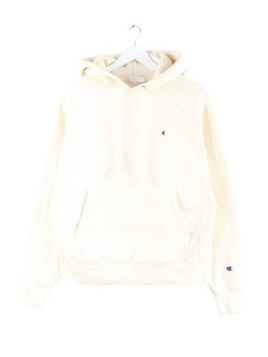 Champion Reverse Weave Basic Hoodie Beige S Mens