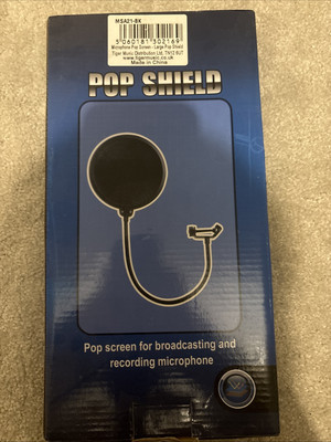 InnoGear Mikrofon Pop Filter drehbar mit doppellagigem Schallschutz Windschutz