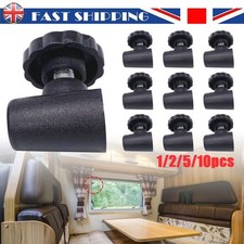 1-10x Polyplastic Window Auto Stay Lever Lock Fit For Caravan Motorhome Camper