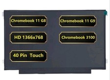 Screen Replacement for Hp Chromebook 11 11A G8 EE LCD Non-Touch Display 11.6"