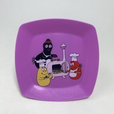 vintage barbapapa toy tableware plastic plates & jug