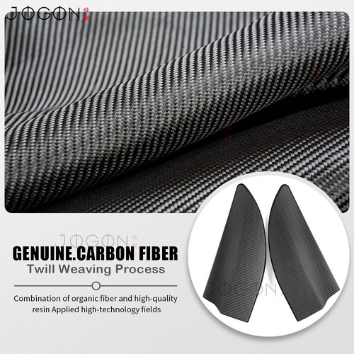 For Ford F150 Raptor Tremor 21+ Front Interior Window Triangle Matte Carbon Trim - Picture 7 of 13