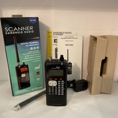 Whistler WS1040 Scanner Portable Radio Numérique Circuit 700MHz 1 800 Fréquences - Photo 5/12