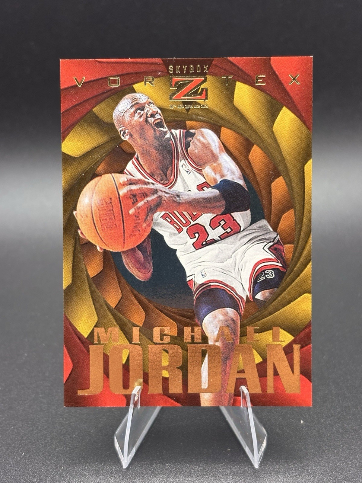 1996 Skybox International Michael Jordan Vortex Z Force