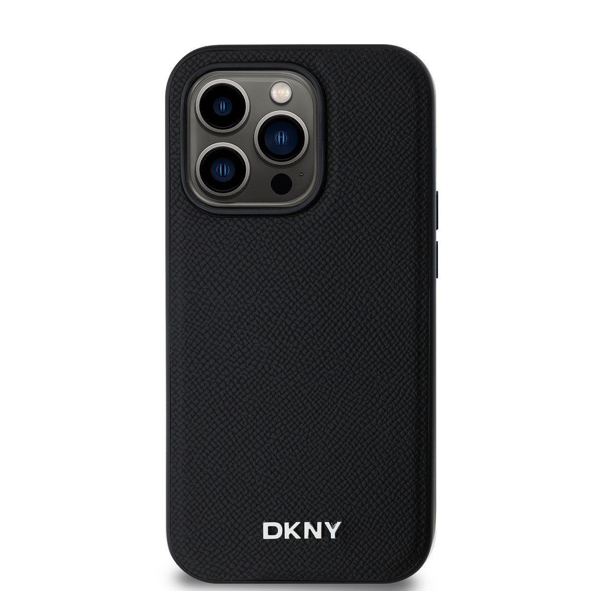 Coque iPhone 14 Pro Max DKNY antichoc noire style luxe pour smartphone