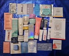 30 Piece Beauty Skincare Sample Lot, Tatcha, ...