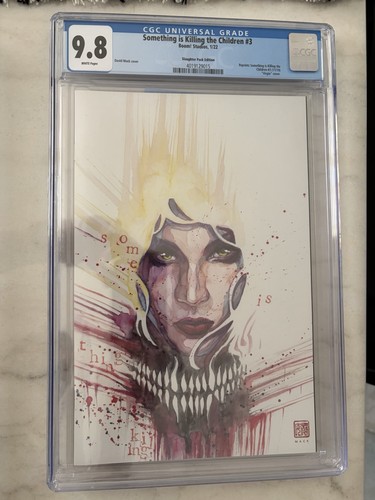Something is Killing the Children #3 David Mack Cover Slaughter Pack CGC 9.8