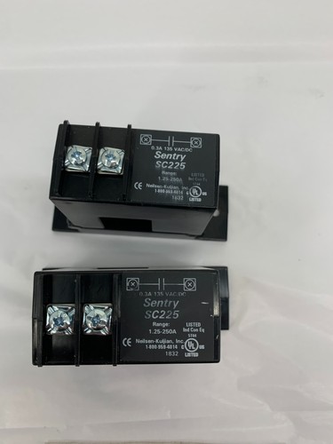 Neilsen-Kuljian SC225 Sentry Split Current Switch 1.25-250A 0.3A 135VAC/DC - Picture 6 of 6