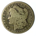 1892 S $1 Morgan Silver One Dollar US Coin San Francisco