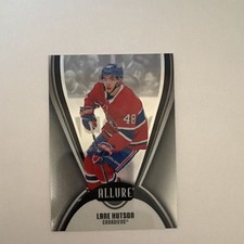 Upper Deck 2025-26 Allure Black Rainbow #24 Lane Hutson Montreal Canadiens