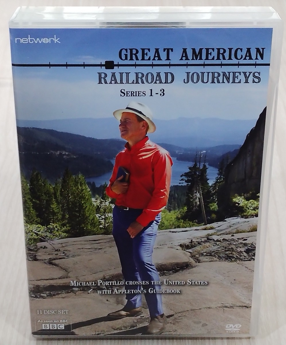 Great American Railroad Journeys Series 1-3 DVD Box Set In VGC