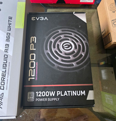 EVGA SuperNOVA 1200 P3 1200W Platinum ATX Power Supply, Black