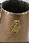 A  1890 “Cowboy”  Copper & Brass Kettle & 2 Copper Pans. — photo 5
