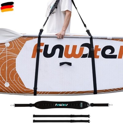FunWater SUP Tragegurt Verstellbarer Schultergurt für SUP Paddleboard, Kajak, 