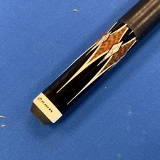 New Players Graphic G3400 Black Snakewood W/ Black Linen Wrap Pool Cue 10% Off!