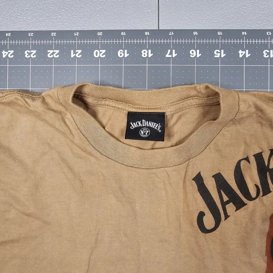 Camiseta Jack Daniels Para Hombre Mediana Y2K Whisky Licor Patinador Motociclista Ropa de Calle Punk  Foto 3 de 4