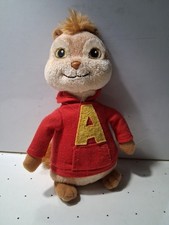 TY Beanie Babies Alvin & The Chipmunks ALVIN Beanbag Plush 6" 2011 Excellent! 🐿