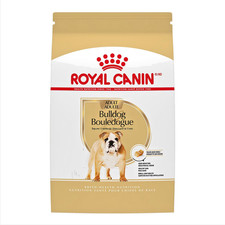 Royal Canin Bulldog Adult Dry Dog Food, 30 lb bag 2.50 per pound