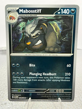 Pokemon TCG Pitch Black Mabosstiff 058/084 English Uncommon Stage 1 140 HP