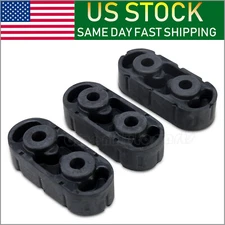 3Pcs For 99-23 Chevy Silverado 1500 Exhaust Hanger Insulator Mount Holder Pipe