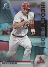 2020 Bowman Chrome Hidden Finds #HFPG Paul Goldschmidt - NM-MT