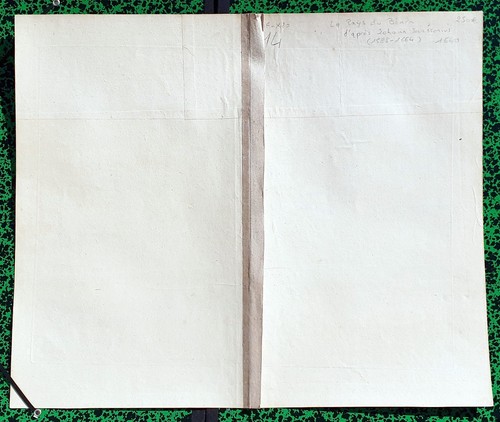 XVII ème - Bearn Superbe Carte par Johannes Janssonius 56 x 47 cm Editée en 1640 - Picture 4 of 4