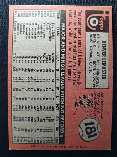 1969 Topps Baseballkarten ALLE SERIEN - Sie wählen aus, vervollständigen Ihr Set EX bis NM - Bild 14 von 96