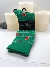 New Marc Ecko Mens Pair Of Novelty Crew Socks - Football