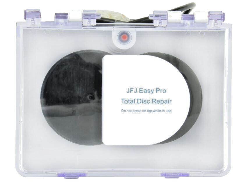 JFJ Easy Pro Disc CD DVD Repair Machine Lightweight Easy to Use Video