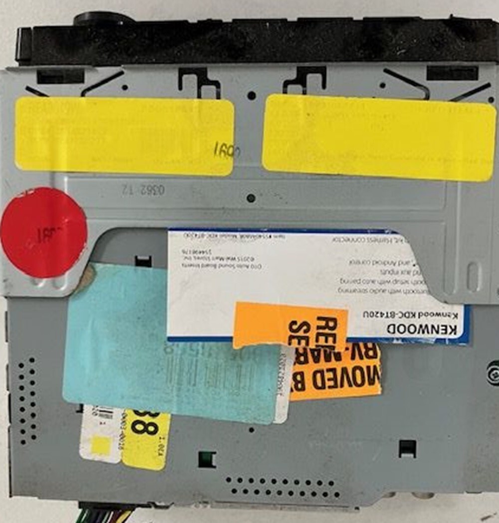 KENWOOD KDCBT420U CAR STEREO CD RECEIVER STORE RETURN Not Tested eBay