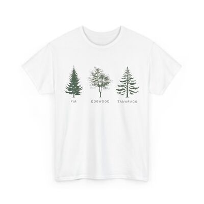 Fir Dogwood Tamarack National Park Women Men Vintage Shirt