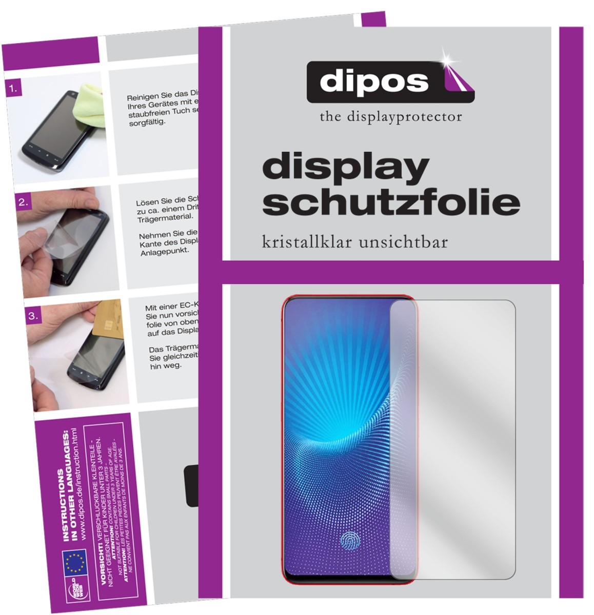 Dipos 6x Displayschutzfolie Für Sony NEX 6 – Kratzfest, Blasenfrei, Made In Germany