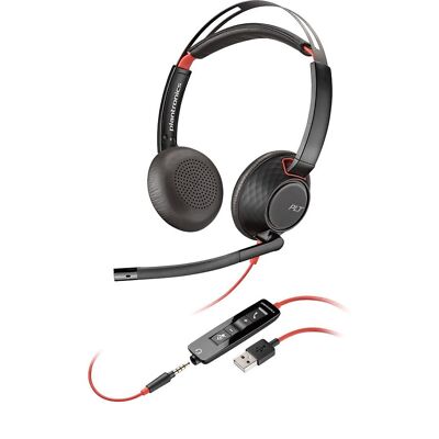 Plantronics Blackwire C5220 USB-Headset - Schwarz (207576-01)